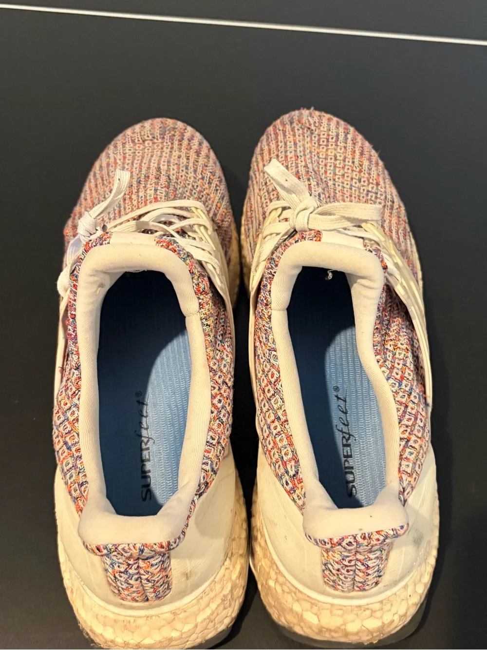 Adidas UltraBoost 4.0 Multicolor Multi-Color Knit Sneakers CM8111 Size 12